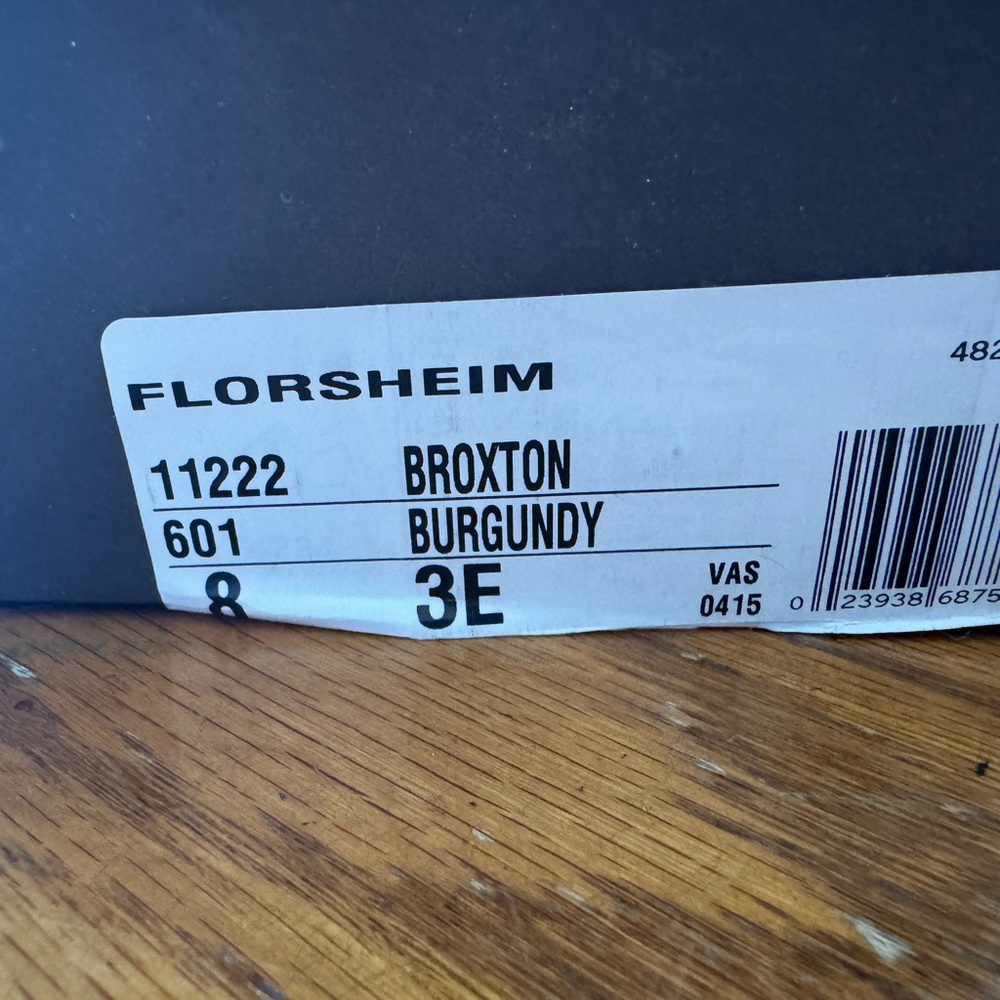 Florsheim Black Leather Oxfords - Picture 3 of 5